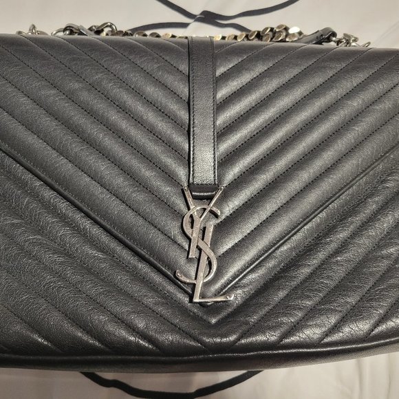 Authentic Chanel Large College Bag - Picture 1 of 3